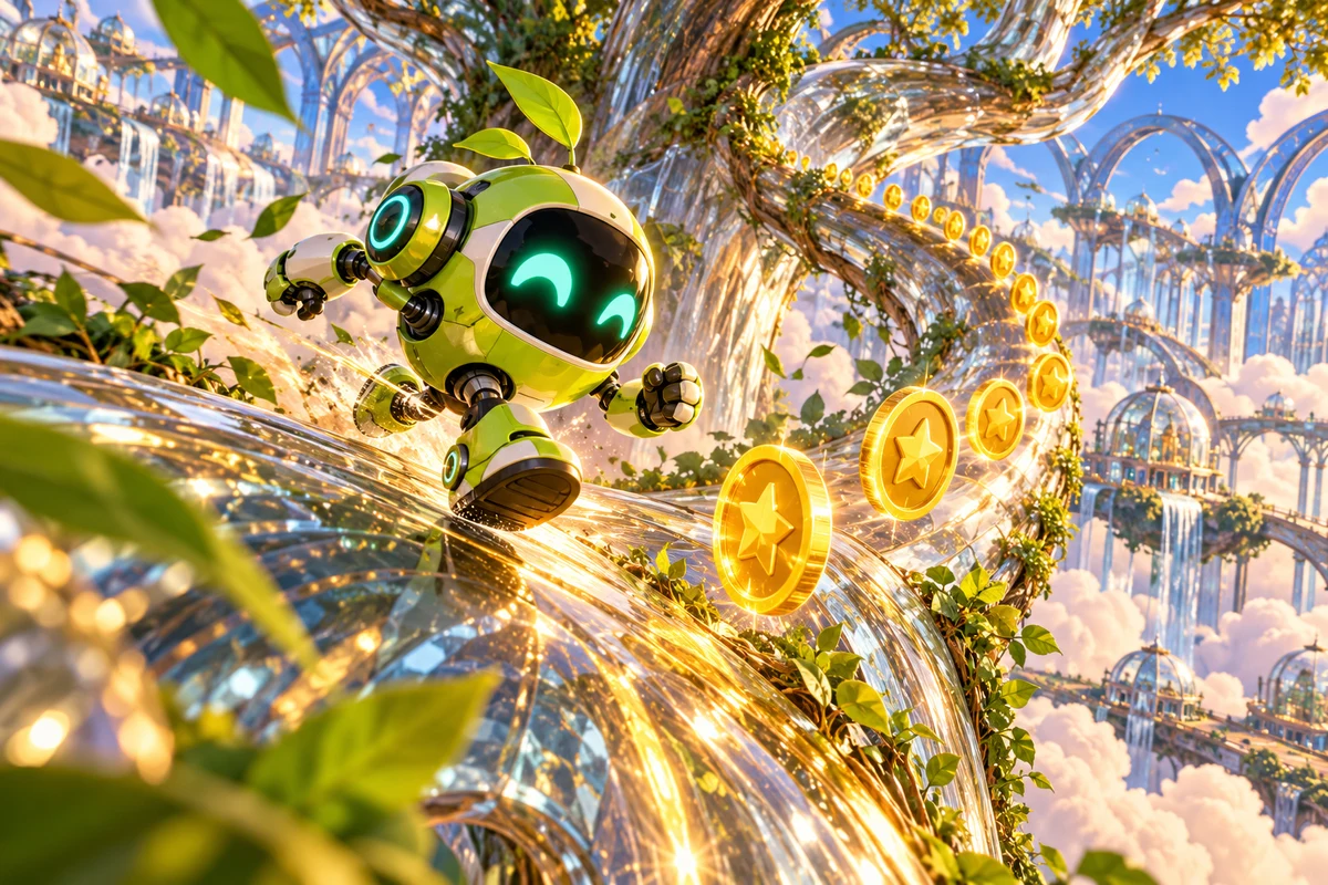 Gilded Grove — original glasshouse scene