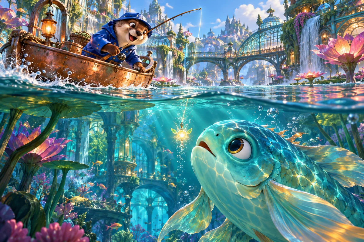 Ripple Rescue — original glasshouse scene